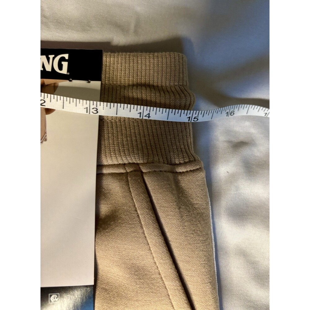 Spalding Women's Elastic Waist Side Pockets Relaxed Fit Skort Size Small Beige - Picture 7 of 8